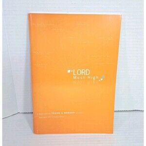 Lord Most High Praise & Worship Anthems Songbook NO CD/DVD Word Music